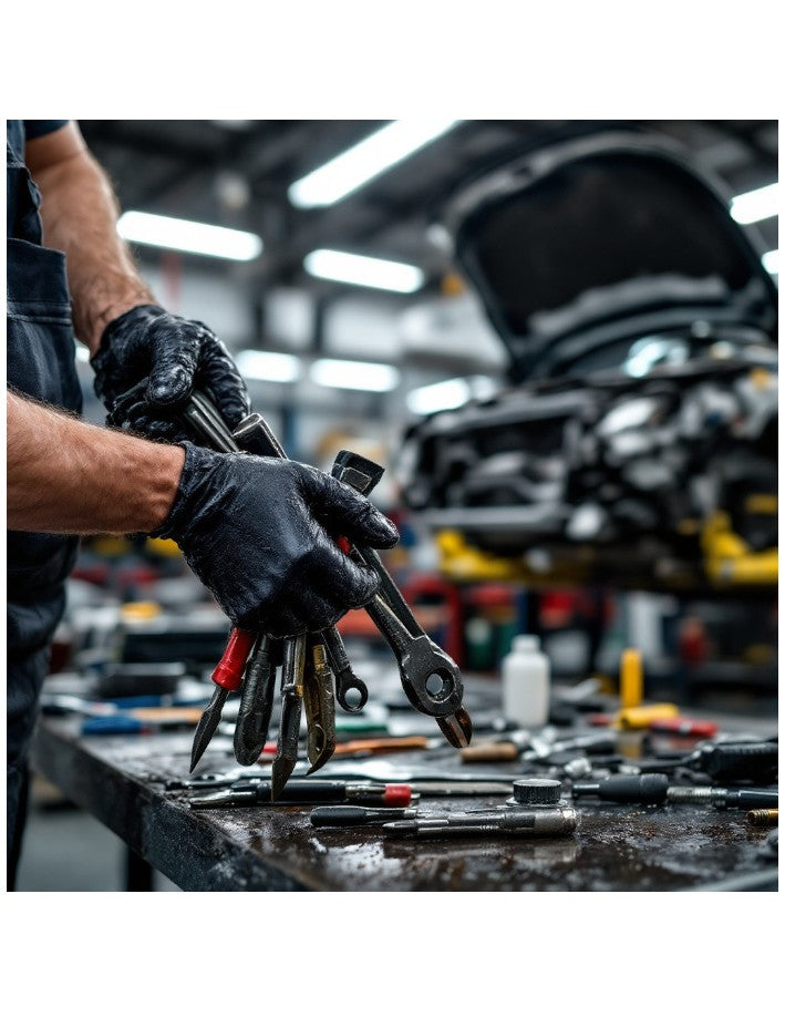 TGC® Black Nitrile Disposable Gloves