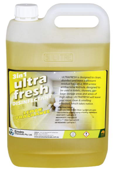 ENVIRO Ultra Fresh Disinfectant Lemon - 5L