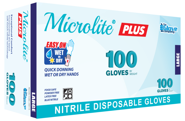Microlite® Plus Nitrile Disposable Gloves