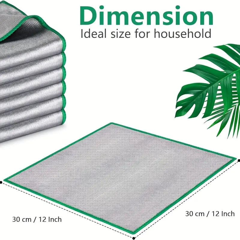 Microfiber Glass Polishing Cloth Streak Free