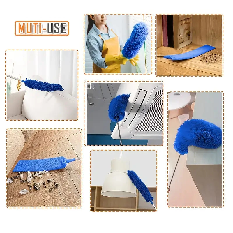 Telescopic Cleaning Duster Brush Bundle Set