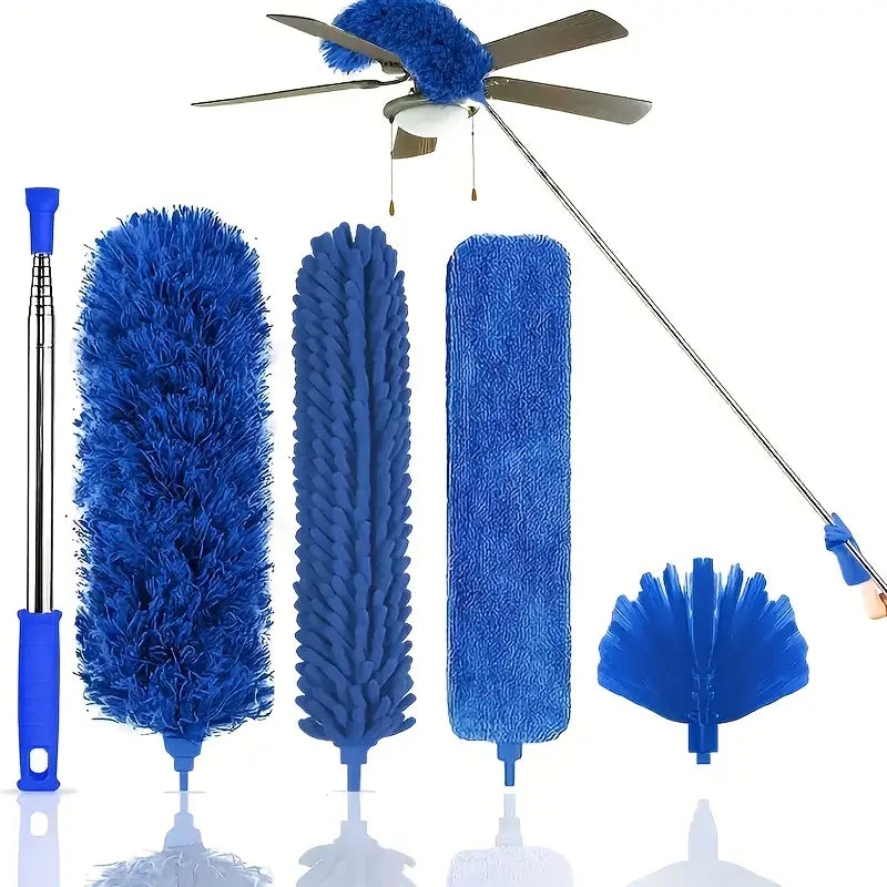 Telescopic Cleaning Duster Brush Bundle Set
