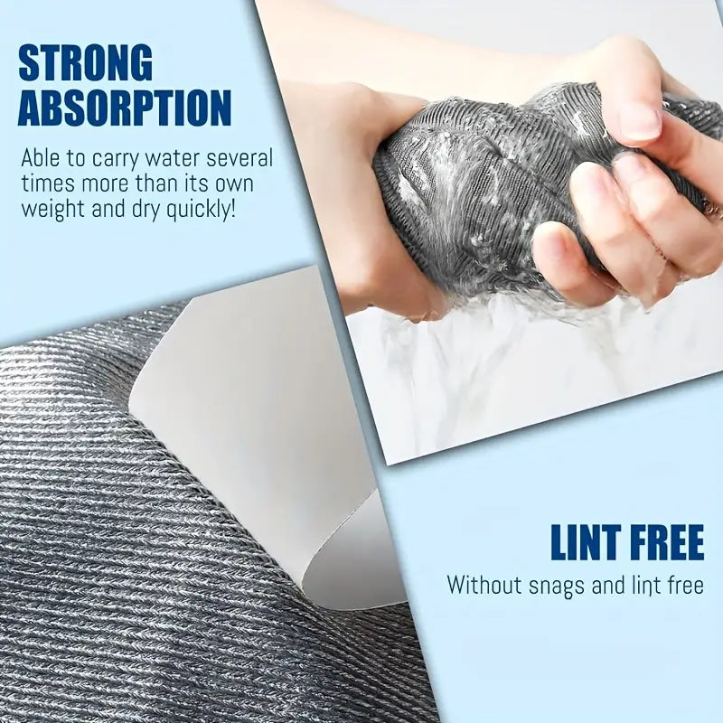 Microfiber Glass Polishing Cloth Streak Free