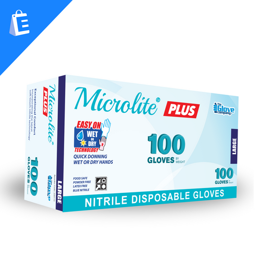 Microlite® Plus Nitrile Disposable Gloves