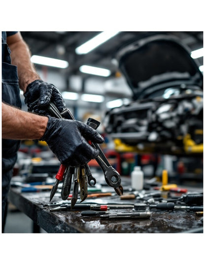 TGC® Black Nitrile Disposable Gloves