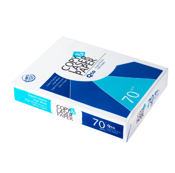 Copy & Laser A4 Copy Paper 70gsm 500 Sheets White Printer & Copier Paper