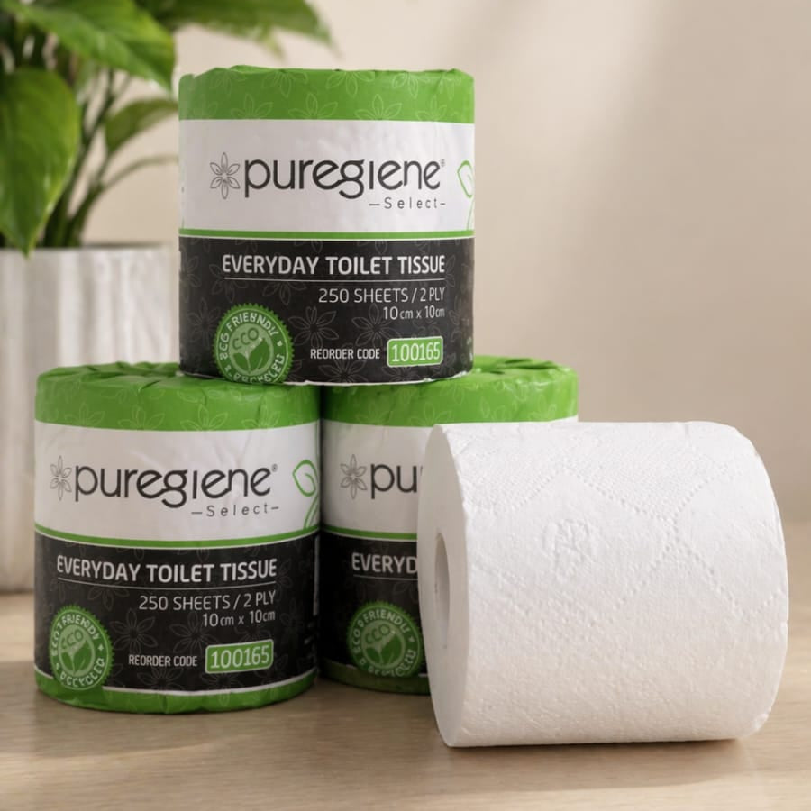 Puregiene® Toilet Tissue Select — 2 Ply, 250 Sheet, Carton of 48