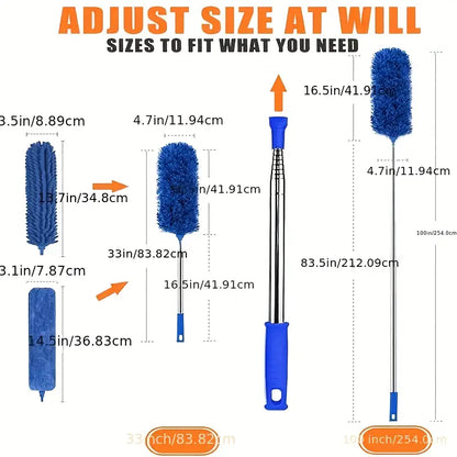 Telescopic Cleaning Duster Brush Bundle Set