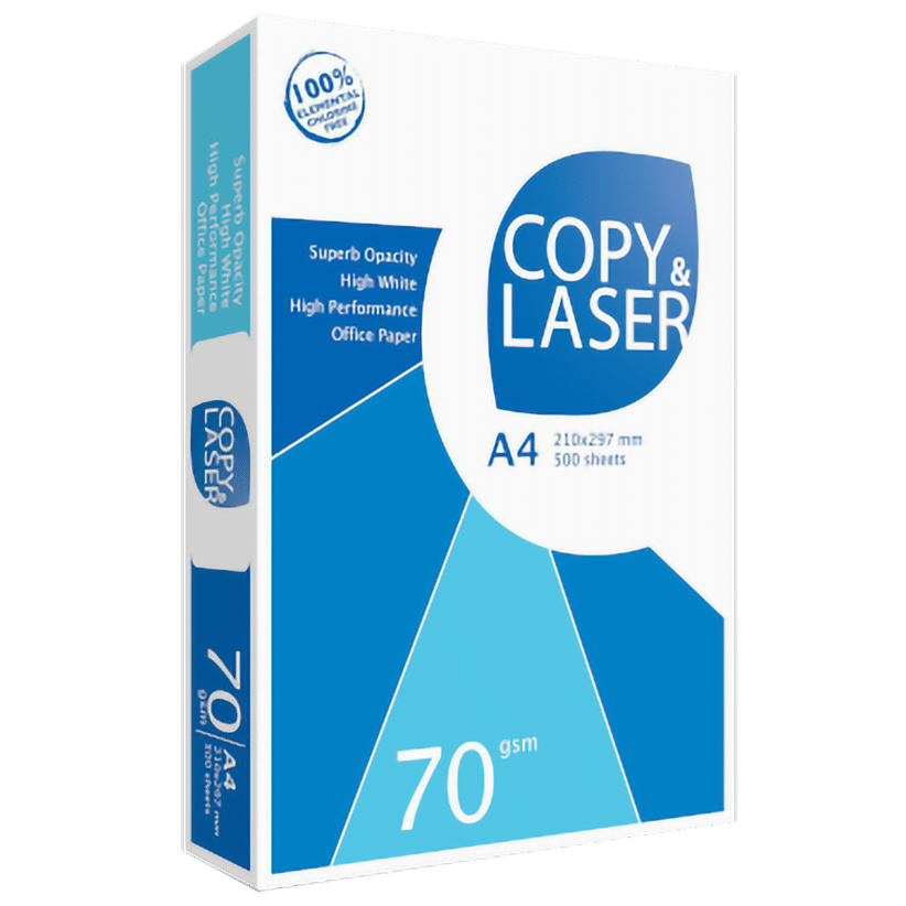Copy & Laser A4 Copy Paper 70gsm 500 Sheets White Printer & Copier Paper