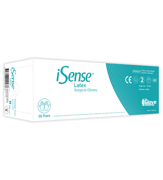iSense® Latex Surgical Gloves
